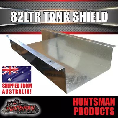 Galvanised Caravan Camper Trailer Boat 82 Litre Underbody Water Tank Shield • $85