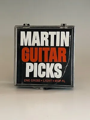 Vintage MARTIN Guitar Pick Box • $39.99