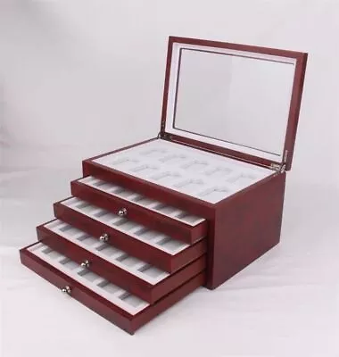 For Zippo Lighters 50 Slot Collection Storage Display Brown Box • $312.03