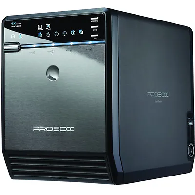 $134.84 • Buy Mediasonic ProBox 4 Bay 3.5  HDD Enclosure With USB 3.0 & ESATA 16TB PER DRIVE