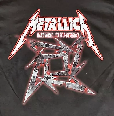 Metallica T Shirt Heavy Metal T Shirt Rock T Shirt Mens XL Concert T Shirt • $11.39