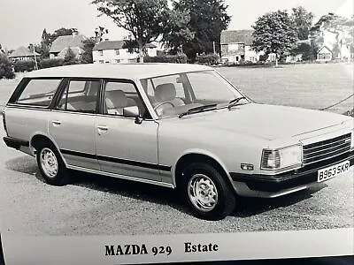 Mazda 929 Estate Car Promo Press Release Photo Frameable Freepost • $4.67