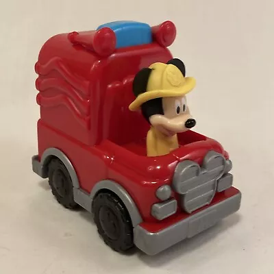 Just Play Disney Junior Mickey Mouse Red Fire Engine • $7.95