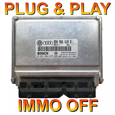 Immobilizer Delete IMMO OFF Programming SERVICE For VW AUDI Volkswagen ME7.X • $95