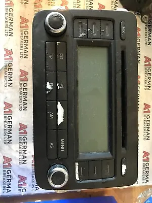 Vw Volkswagen Golf Rcd 300 Cd Player Stereo Head Unit 1k0035186p • $18.53