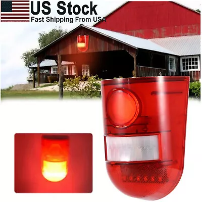 Solar Warning Alarm Strobe Light Lamp Motion Sensor Waterproof Outdoor Security • $12.15