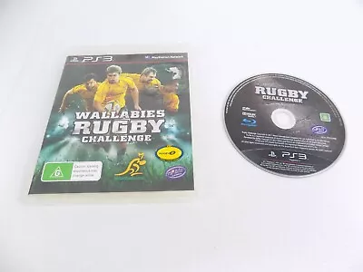 Mint Disc Playstation 3 Ps3 Wallabies Rugby Challenge No Manual • $6.32