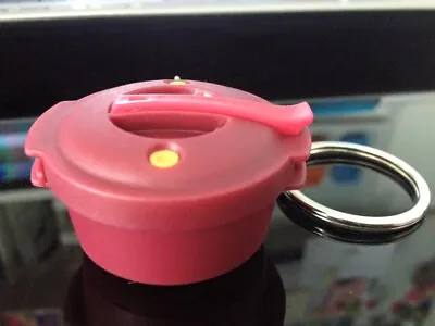 Tupperware New~ Miniature Microwave Pressure Cooker Keychain • £8.63