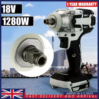 1/2''520N.M Cordless Impact Wrench Rattle Gun Replace For Makita Battery DTW285Z • £22.99