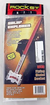 SOLAR EXPLORER Model Rocket Kit (Skill Level 2) - Custom Rocket Company #10052 • $13.79