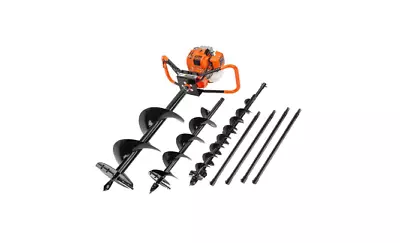 Baumr-AG Post Hole Digger 88CC Posthole Earth Auger Fence Borer Petrol Drill Bit • $320.10