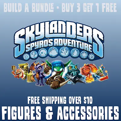 Skylanders Spyro's Adventure - Build A Bundle - Buy 3 Get 1 Free - $10 Free Ship • $8.99