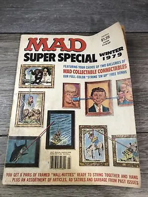 Vintage Mad Magazine Super Special Winter 1979 #29 With Collectible Connectables • $8.49