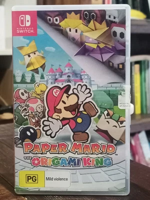 $30 • Buy Paper Mario: The Origami King Nintendo Switch Game In Case