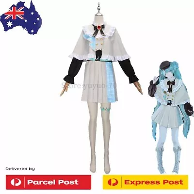 Anime Hatsune Miku Vocaloid Costume Uniform Dress Halloween Cosplay Outfits • $65.21