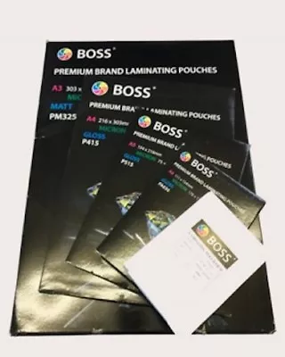 A7 Gloss Laminating / Encapsulating Pouches • £13.11