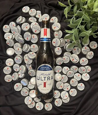 Michelob Ultra 100 Bottle Caps For Crafters No Dents • $6