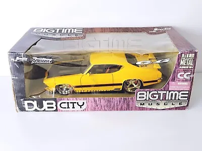 Jada Bigtime Muscle - 1969 Chevy Chevelle SS Yellow - 1:18 Diecast - Rough Box • $79.99