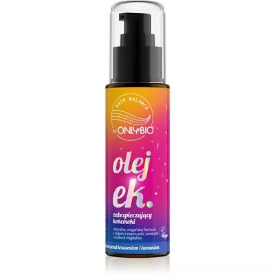 OnlyBio Hair Balance Hair Ends Protecting Oil Natural Vegan Formula 80ml • £10.75