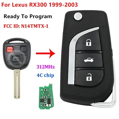 N14TMTX-1 For Lexus RX300 1999 2000 2001 2002 2003 2004 Remote Key Fob 312MHz • $17.89