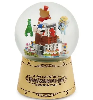 2023 Macy's Thanksgiving Day Parade Snow Globe  What The World Needs Now  Bluey • $175