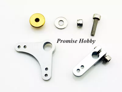 Accelerator Control Arm Set 3/16  / 4mm For Zenoah RCMK Marine Engine RC Boat • $20.54