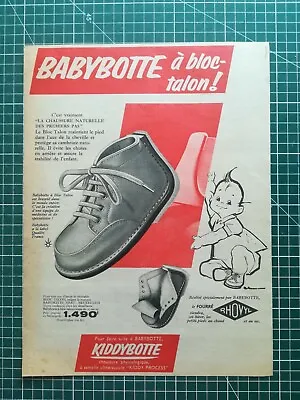 419 Antique Advertisement Circa 1950 Children's Shoes Babybootte • £3.86