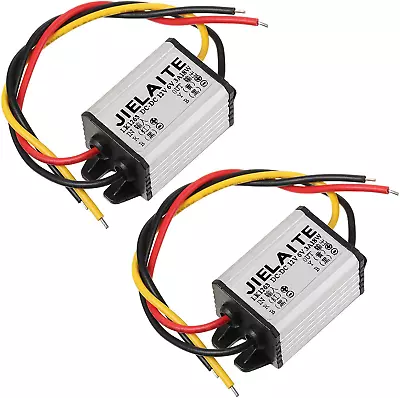 2 Pieces Car Power Converter 12V To DC 6V Buck Voltage Reducer Regulator 3A 18W  • $23.83