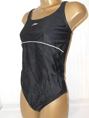 Black / White Speedo Maternity Swimsuit Size M Swimwear • £7.99