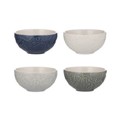 £12.83 • Buy Mason Cash Nautical Set Of 4 Prep Bowls