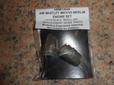 1/72 PAIR OF RESIN A.W. WHITLEY MkV ENGINE NACELLES UPGRADE/CONVERSION SET   • £6