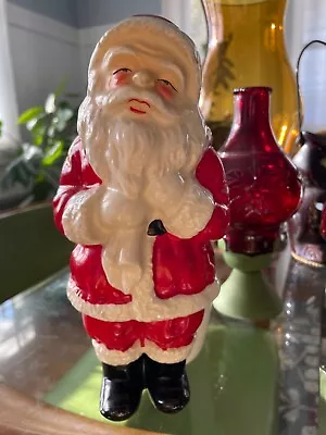 Vintage Japan Christmas Santa Claus Ceramic Planter Vase • $25