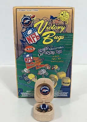 Vintage Victory Bug 1996 NFL Denver Broncos Collectible Shakey Bug NOS • $3.99