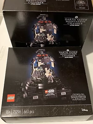 $146.50 • Buy LEGO Star Wars Darth Vader Meditation Chamber 75296 Sets Have Wear Damage BNISB