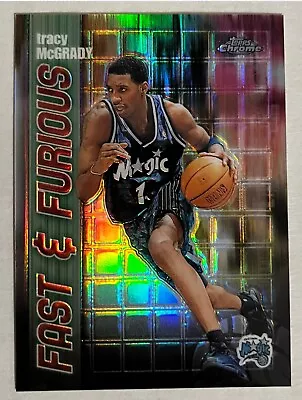 Tracy McGrady 2001-02 Topps Chrome Fast & Furious Refractor #FF03 Magic • $19.99