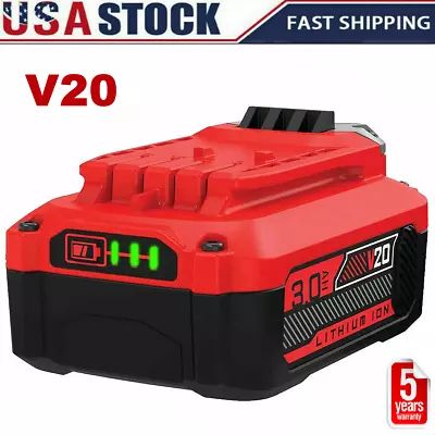 V20 For Craftsman 18V 20V MAX 3.0Ah Li-ion Battery CMCB204 CMCB202 CMCB201 NEW • $18.99