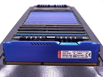 LOT 100 KINGSTON GSKILL CORSAIR 4GB DDR3 PC3-10600 1333MHz NONECC DESKTOP MEMORY • $3.25