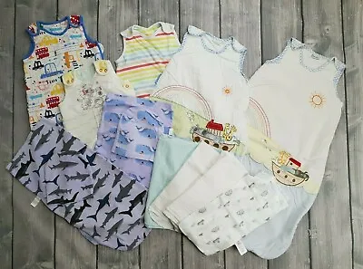 Make Your Own Bundle Baby Boy Girl Unisex Sleeping Bag Pram Blanket Towel Muslin • £2.49
