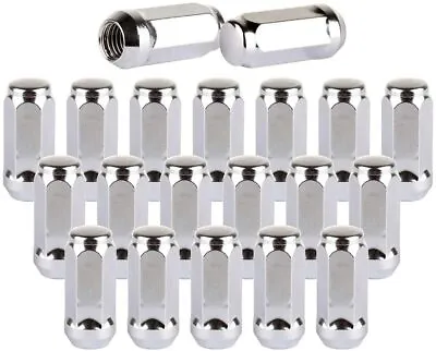 20 Chrome Bulge Acorn Lug Nuts 2  Inch 1/2x20 For Ford Explorer Edge Flex Ranger • $23.95