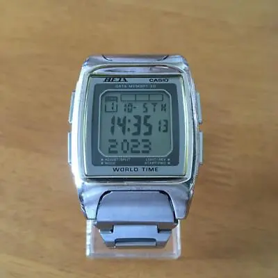 Men Used Working ME-110 Casio Meta META World Time Data Memory Free Shipping • $113