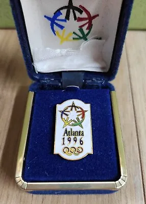 1996 Olympic Circle Of A’s Bid Pin In It’s Jewlery Box  • $14