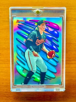 Jackson Holliday RARE ROOKIE REFRACTOR BOWMAN CHROME INVESTMENT CARD SSP MINT • $59.99