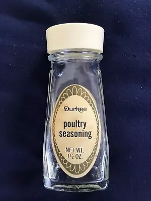 Vintage Durkee Spice Seasoning Jar ( Poultry Seasoning ) • $10