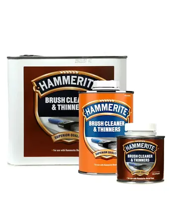 Hammerite - Brush Cleaner And Thinners - 250ml / 1 Litre / 2.5L • £16.99
