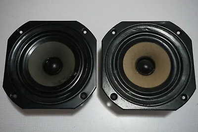 Pair Of 5  6 Ohm ELAC Woofer Bass Speaker Drivers 180JM23 KEF JPW • $50