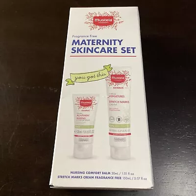 Mustela Maternity Skincare Set Fragrance Free Nursing Comfort Stretch Mark Cream • $15.02