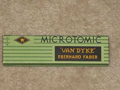 Vintage Eberhard Faber Microtomic Pencil Box 600-7H • $9.99