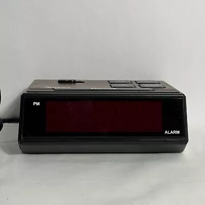 Advance Digital Alarm Clock With Battery Back Up 9V Portable 5x3  Good Condition • $16.97