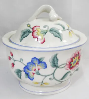 DELIA By Villeroy & Boch Covered Sugar Bowl 4.25  Tall NEW NEVER USED Germany • $89.99