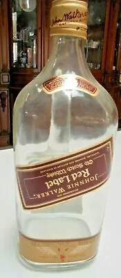 Johnnie Walker Red Label Scotch Bottle -2 LT Empty Scotch BOTTLE • $55
